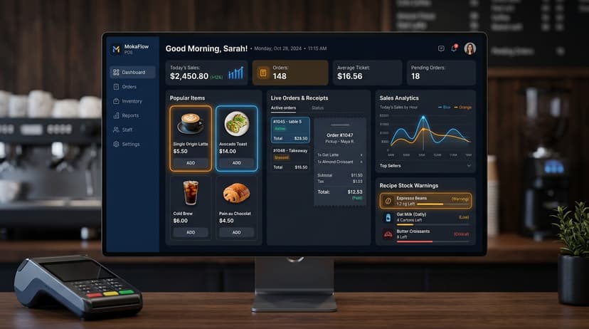 El Fishawy – Full-Stack POS & Cafe Platform